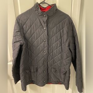 Van Heusen Black quilted fleece lined jacket